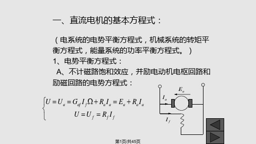 直流电机工作特性PPT课件