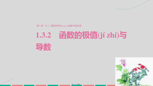 创新设计高中数学第一章导数及其应用1.3.2函数的极值与导数课件新人教版选修22101504115