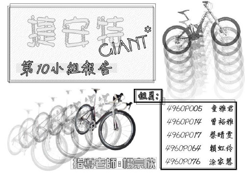 捷安特为大陆自行车第一品牌