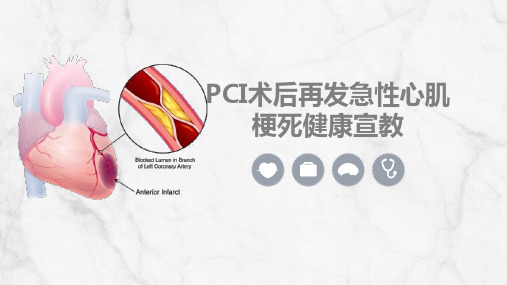 PCI术后急性心肌梗死健康宣教【最新版】