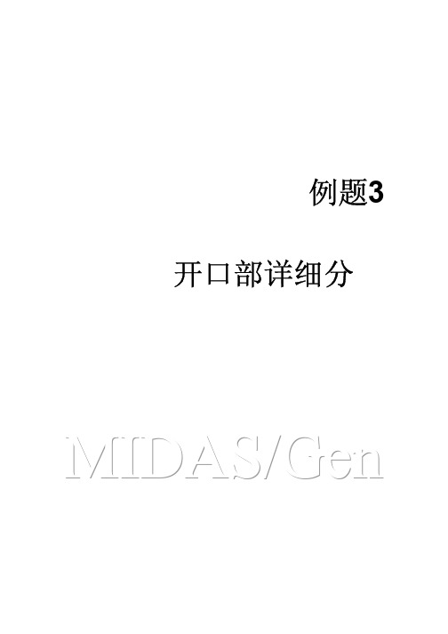 MIDASGen-例3