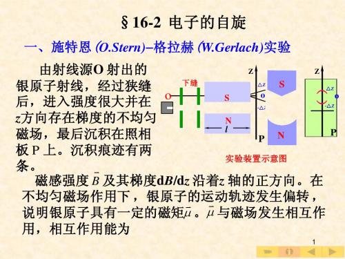 电子的自旋