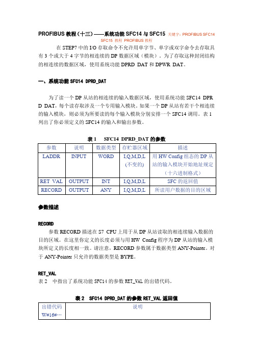 PROFIBUS教程