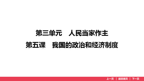 八年级下册第三单元+人民当家作主+课件-+2025年福建省中考道德与法治一轮复习