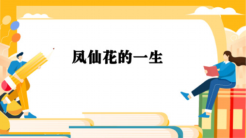 《凤仙花的一生》课件四年级下册科学教科版