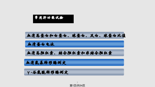 医学生化临床检验PPT课件