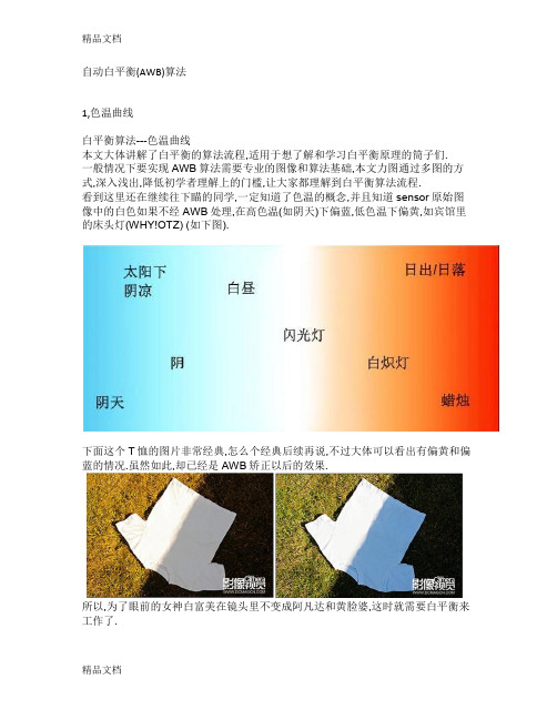 Camera-AWB算法分析(汇编)