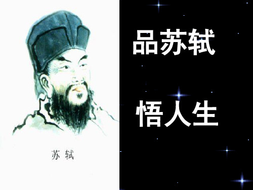 研究性学习：品苏轼,悟人生