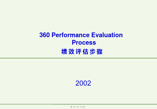 360度绩效评估-版(共29PPT)