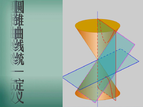 【精品】高中数学苏教版选修2-1课件：2.5圆锥曲线的统一定义课件(22张)