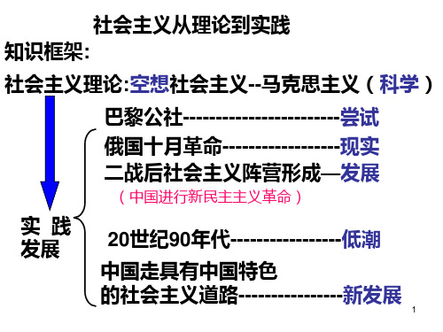 社会主义从理论到实践 PPT课件