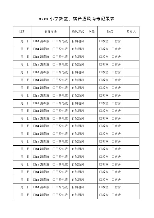 2017教室宿舍通风消毒记录.doc