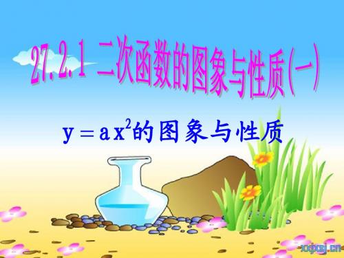 27.2.1二次函数y=ax^2的图象与性质课件