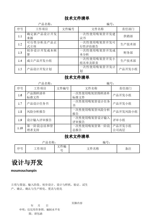 医疗器械设计与开发2018最新版