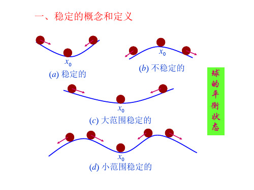 线性定常系统的稳定性