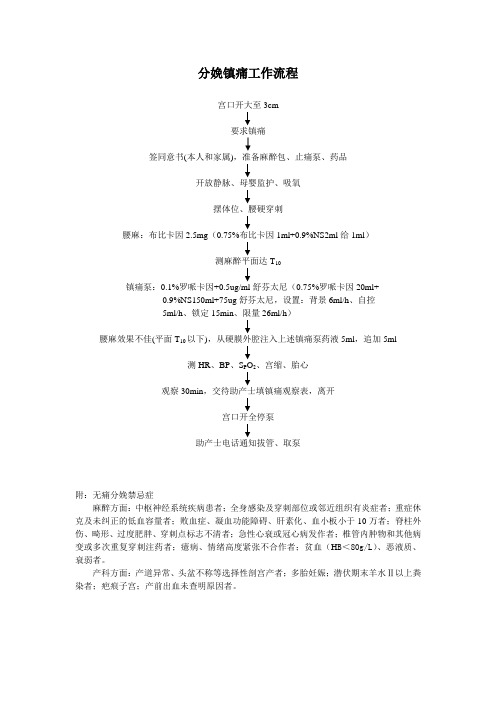 分娩镇痛流程c