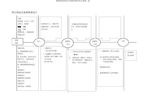 植物体的结构层次生物优秀教学设计(教案) (2)