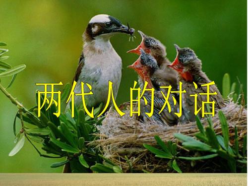 两代人的对话.ppt