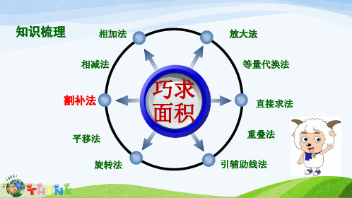 小升初奥数巧求面积割补法ppt课件