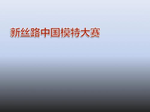 新思路模特大赛2011总冠名策划方案