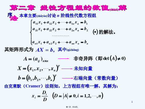 [工学]数值分析_考博必考课程_研一考试复习专用