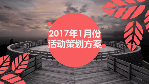 2017深圳华盛奥特莱斯春节活动策划方案