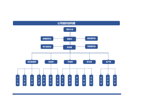 公司组织结构图2