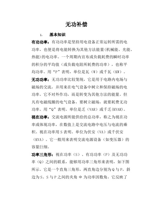 【资料】无功补偿 - 专题
