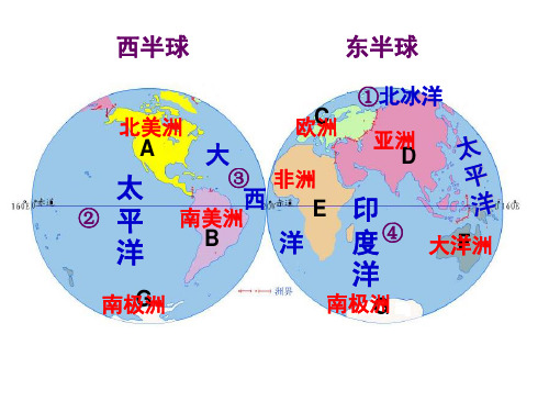 初中人教版亚洲复习课件