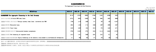 2013社会融资规模