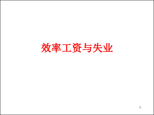 中级宏观经济学课件 (1)