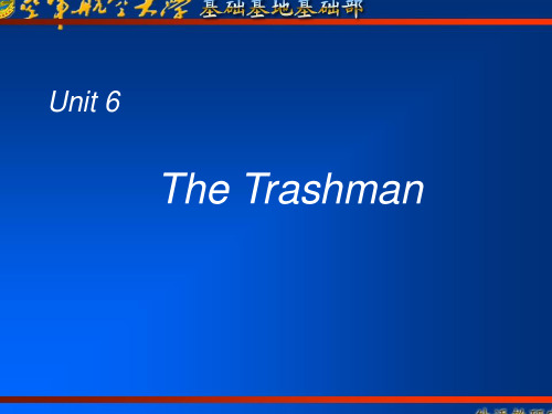 The trashman