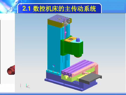 数控机床主传动系统-PPT课件