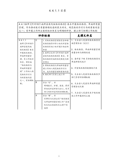 临床路径