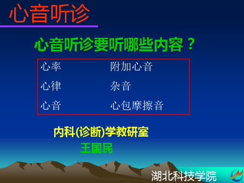 心音听诊.ppt