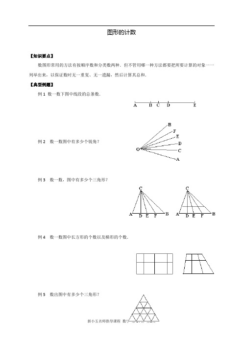 图形的计数