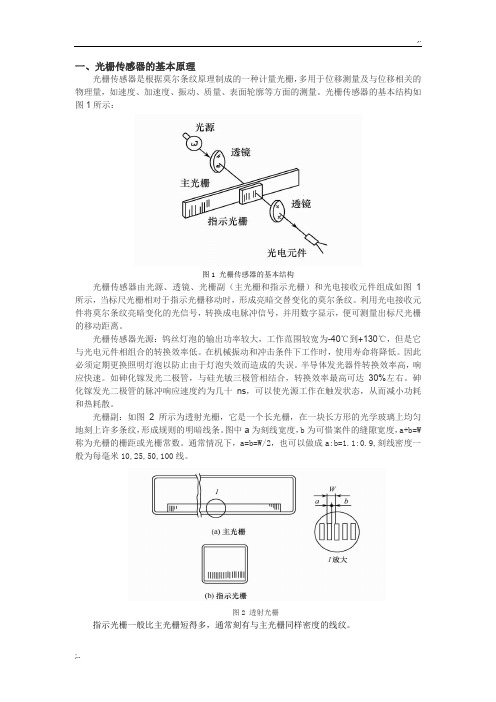 光栅传感器工作原理