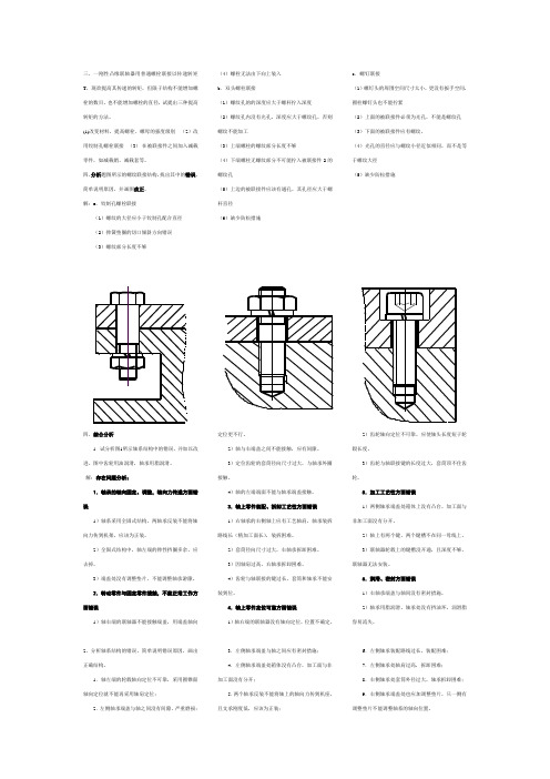 机设分析改错题及其答案