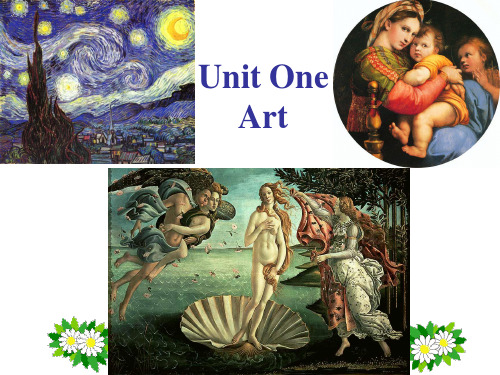 人教版选修6：Unit 1 Art reading(共35张PPT)