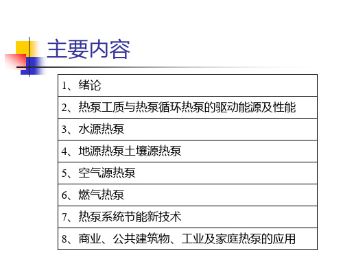 热泵技术课件