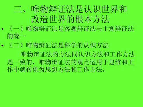 马克思概论第十、十一周课件