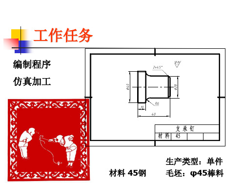 数控加工程序编制数控车2短轴的程序编制