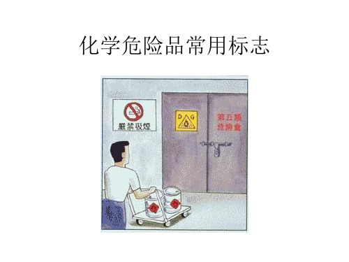 化学危险品常用标志