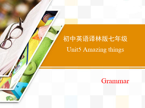 牛津译林版英语七年级下册Unit5 Grammar精品课件