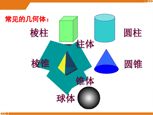 2024年数学：4.1几何图形课件(人教新课标七年级上)