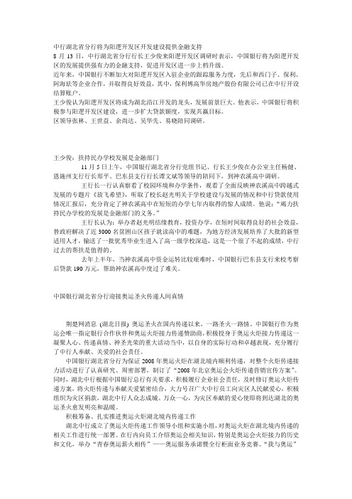 王少俊：扶持民办学校发展是金融部门的义务