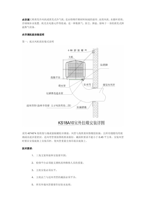 水空调安装图例