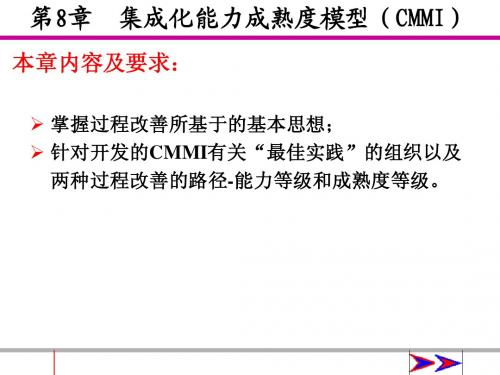 第8章集成化能力成熟度模型