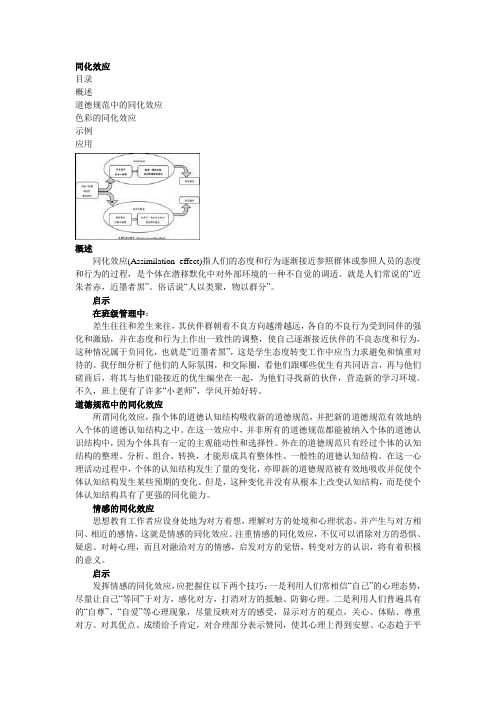 同化效应