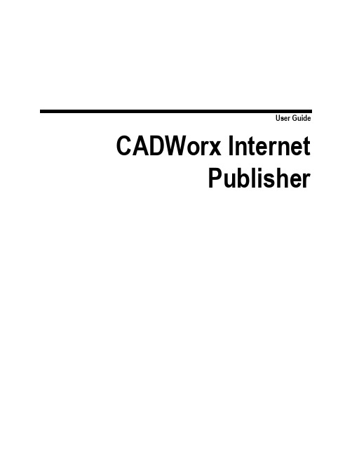 CADWorx IP User Guide (1)